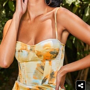 PrettyLittleThing Orange Top